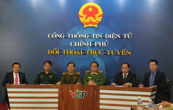 Tọa đàm Chống buôn lậu do Cổng thông tin điện tử Chính phủ tổ chức. Nguồn: internet.