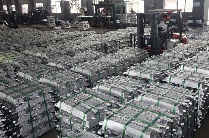 Một kho nhôm của Trung Quốc. Nguồn: internet.