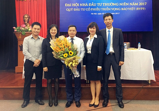 Đại hội NĐT Quỹ BVPF đã bầu Ông Đỗ Anh Đức là thành viên độc lập Ban đại diện Quỹ.