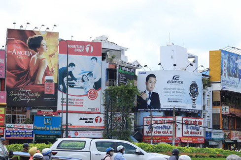 Rà soát, hướng dẫn quy hoạch quảng cáo ngoài trời. Nguồn: internet.