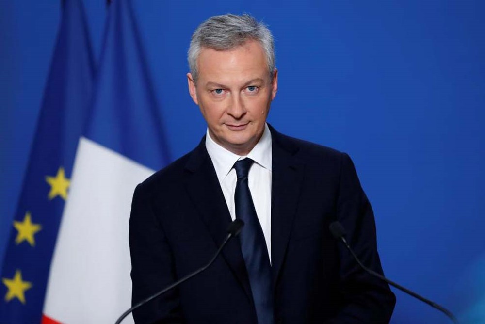 Bộ trưởng Tài chính Pháp Bruno Le Maire. Nguồn: Internet