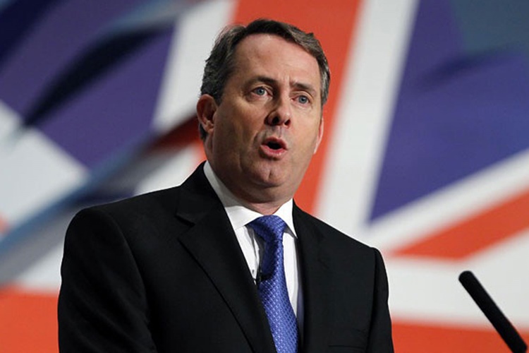 Bộ trưởng Thương mại Anh Liam Fox. Nguồn: Internet