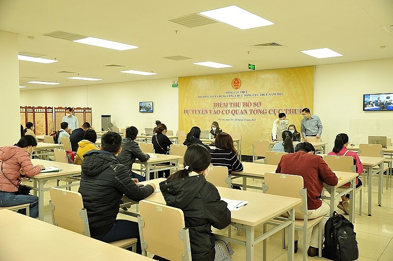 Tổng cục Thuế đang thực hiện tiếp nhận hồ sơ trực tiếp tại trụ sở ở địa chỉ 123 Lò Đúc, Hà Nội.