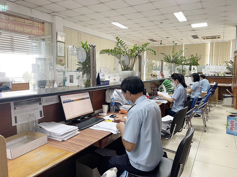 Hải quan cảng Sài Gòn khu vực 1 (Cục Hải quan TP. Hồ Chí Minh) thông quan hàng hoá qua hệ thống điện tử cho DN. Ảnh: T.H