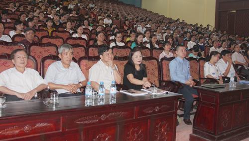 Các đại biểu tham dự tại buổi tập huấn