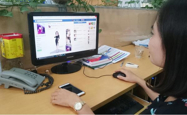 Các cá nhân kinh doanh online có doanh thu từ 100 triệu đồng trở xuống được miễn thuế. Ảnh: H.V.