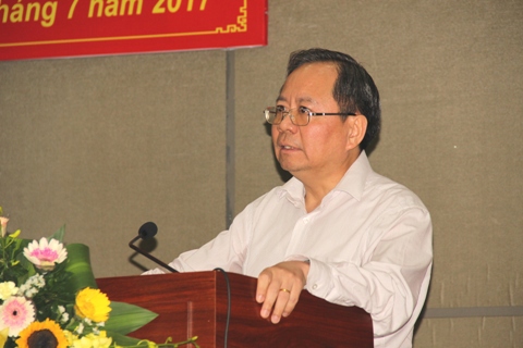 Thứ trưởng Bộ Tài chính Đỗ Hoàng Anh Tuấn phát biểu chỉ đạo tại hội nghị. Ảnh: NM.