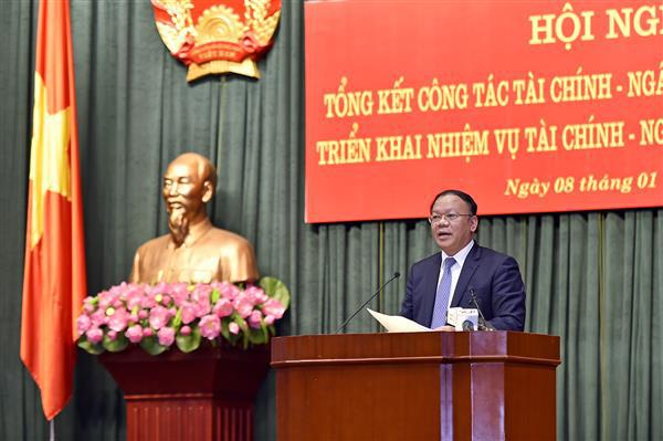  Ông Bùi Văn Nam, Tổng cục trưởng Tổng cục Thuế . Ảnh Hồng Vân. 