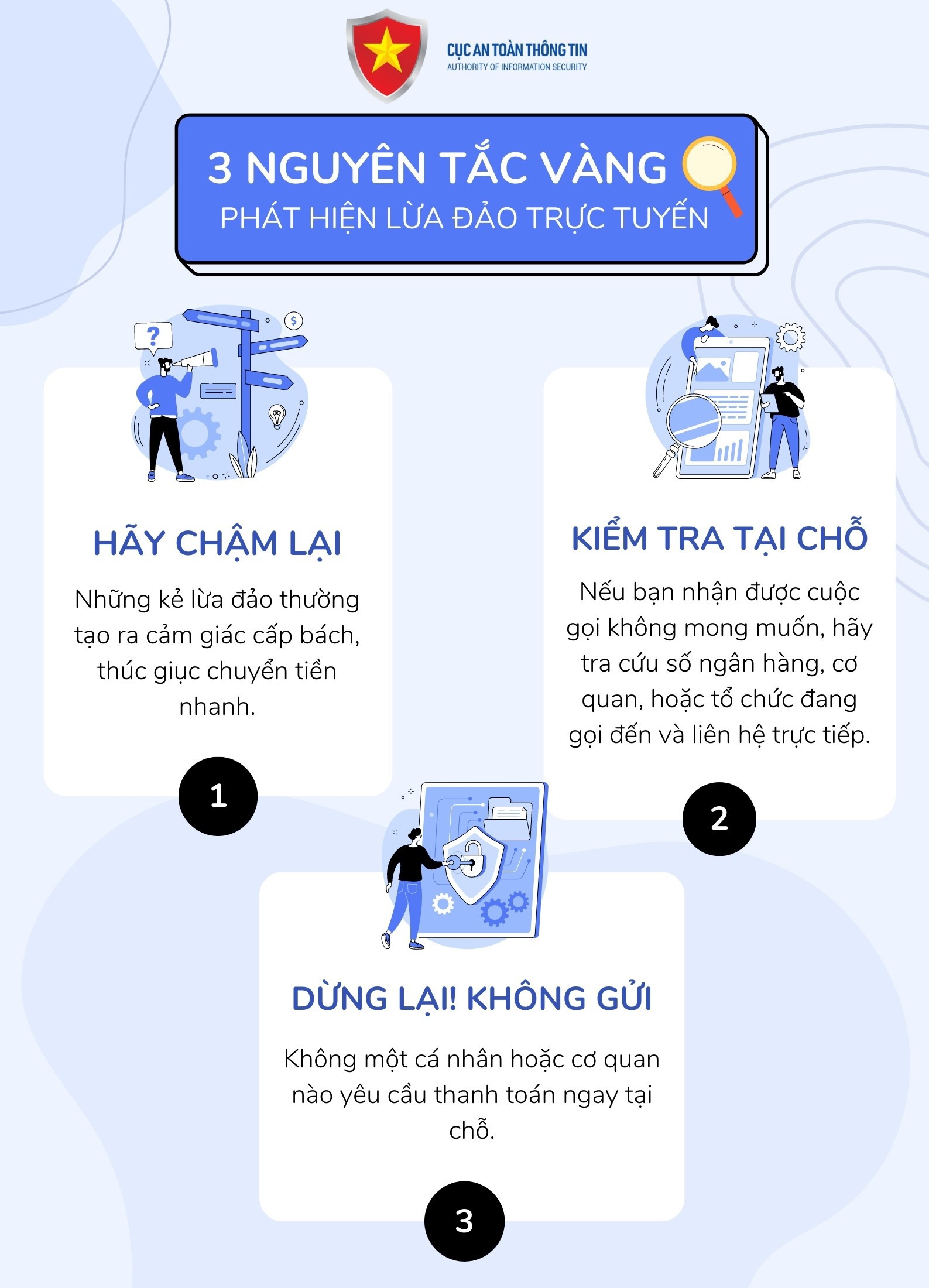 3 nguyên tắc vàng giúp phát hiện lừa đảo trực tuyến - Ảnh 1