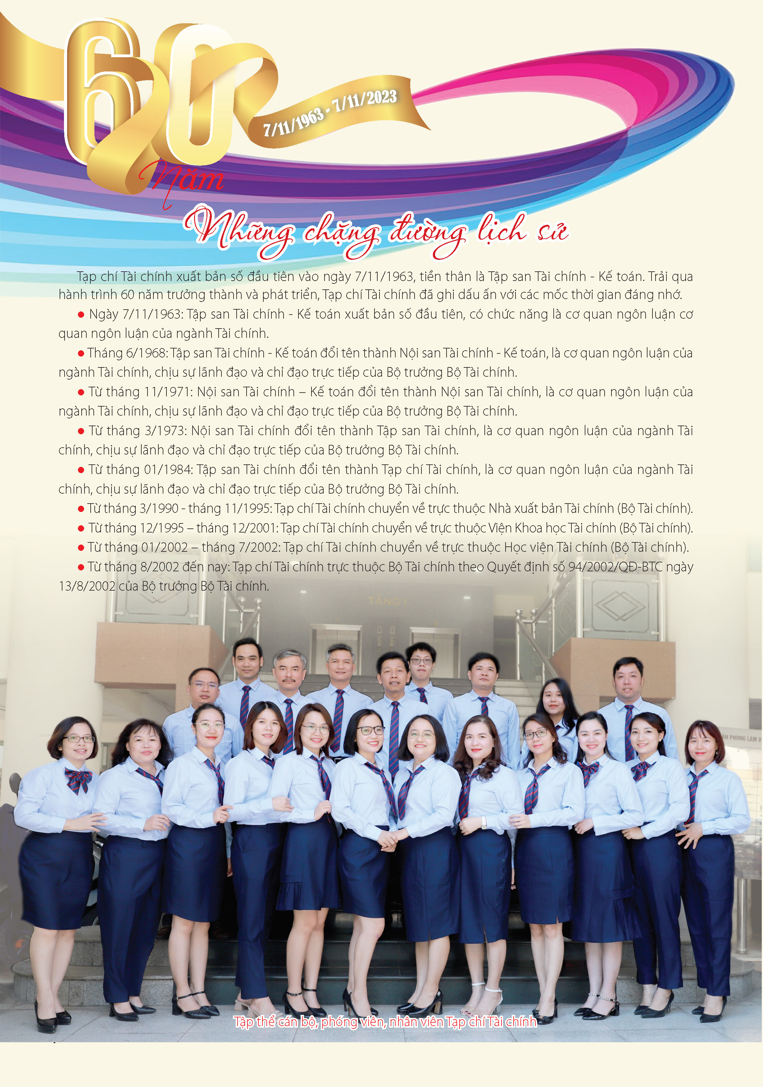 Tạp chí Tài chính - Những chặng đường lịch sử - Ảnh 1