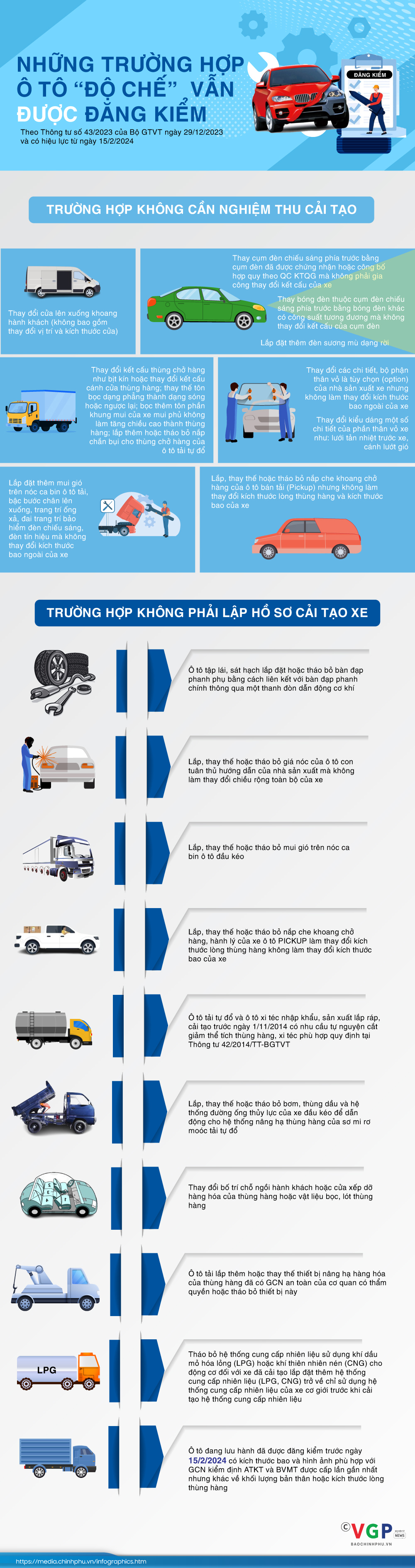 Những trường hợp ô tô "độ chế" vẫn được đăng kiểm - Ảnh 1
