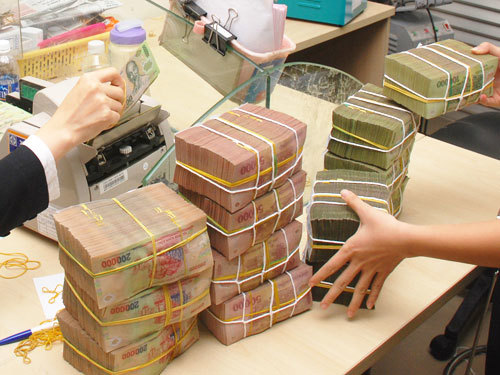 Ngân hàng lo... "tụt huyết áp"