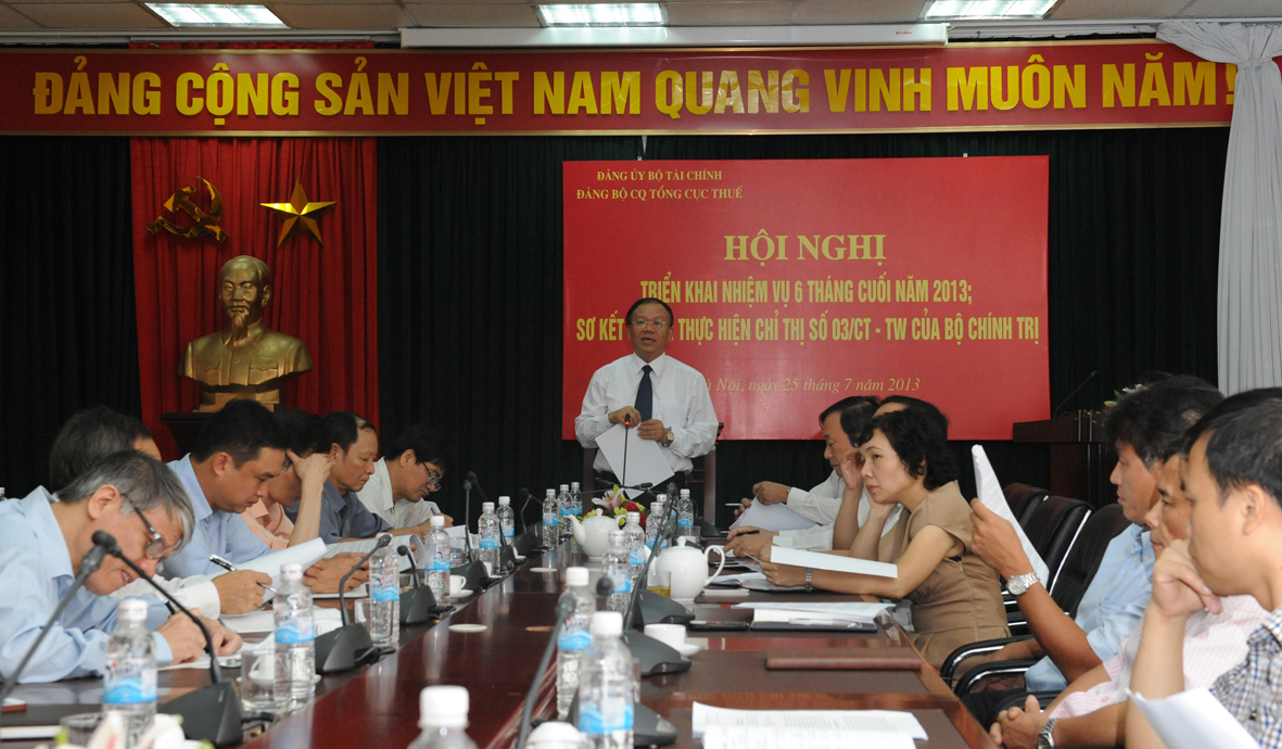 Đảng bộ Cơ quan Tổng cục Thuế sơ kết công tác 6 tháng đầu năm