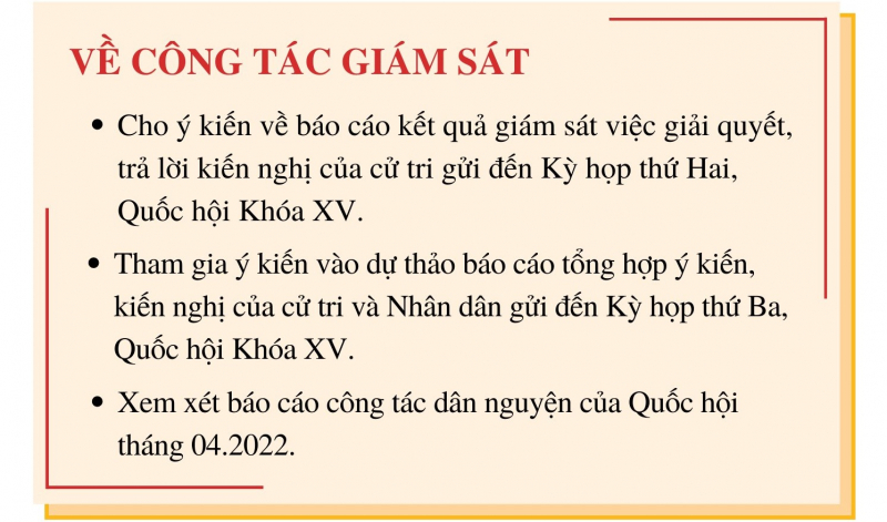 Chương trình phiên họp thứ 11 của Ủy ban Thường vụ Quốc hội - Ảnh 7