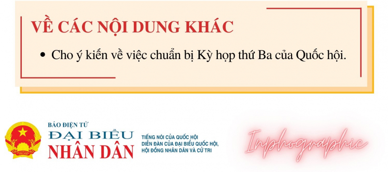 Chương trình phiên họp thứ 11 của Ủy ban Thường vụ Quốc hội - Ảnh 8