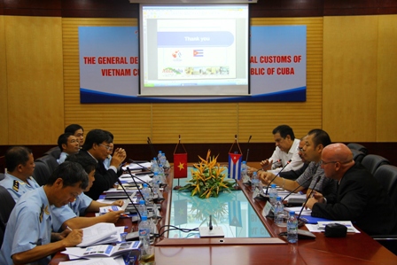 Tăng cường hợp tác Hải quan Việt Nam- Cuba