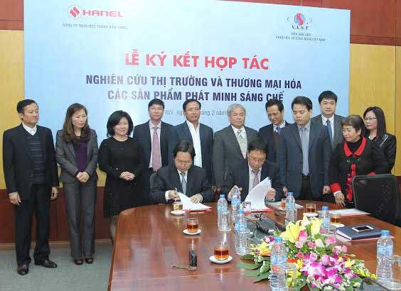 Hanel bắt tay với các nhà khoa học thương mại hóa các phát minh, sáng chế