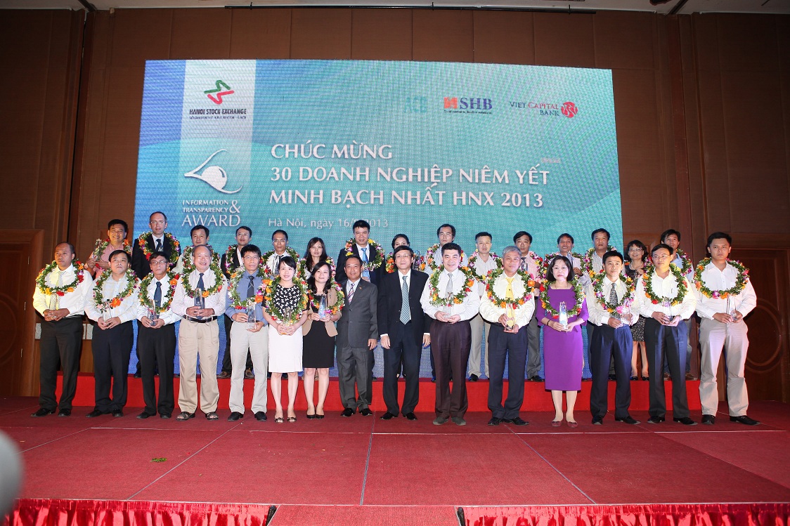 Sẽ tôn vinh 30 doanh nghiệp minh bạch nhất và 10 doanh nghiệp tiến bộ nhất trong quản trị công ty