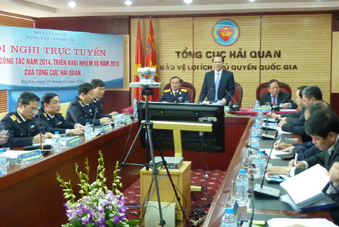 Năm 2015: ngành hải quan đặt mục tiêu tăng thu ngân sách thêm 10%
