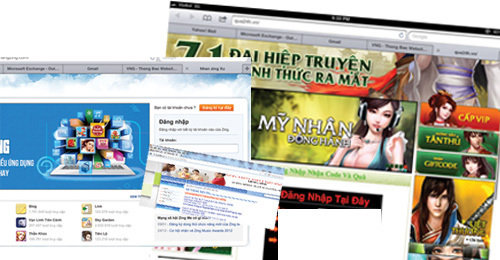 "Bùng nổ" web lừa tiền