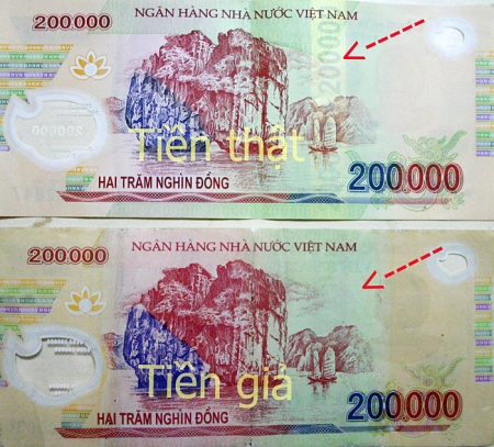 Lượng tiền giả năm 2012 giảm 29,2% so với năm 2011