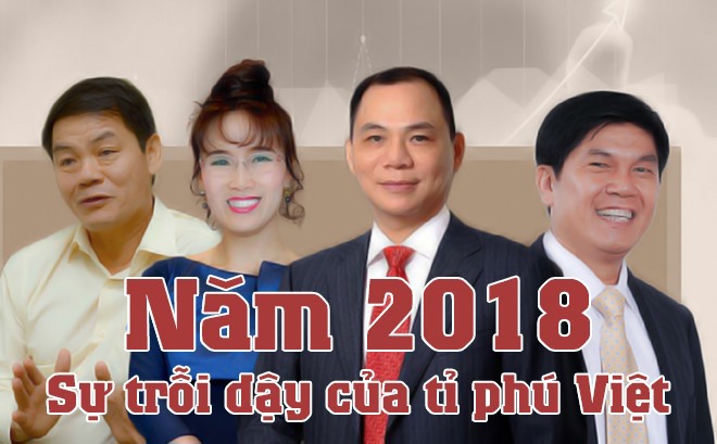 [Infographic] Khối tài sản khổng lồ của tỉ phú đô la người Việt